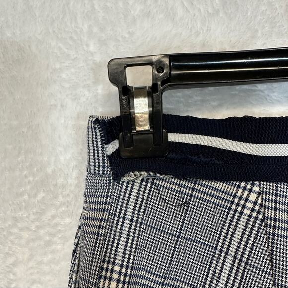 Zara Gray & White Striped High Rise Cropped Pants Size S - Picture 10 of 13